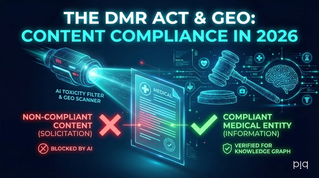The DMR Act & GEO Why Content Compliance is Your Top Medical Priority in 2026